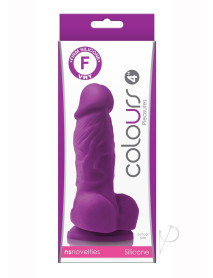 Colours Pleasures 4  dildo Purple(disc)