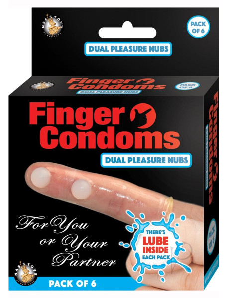 Finger Condoms 6 Pk