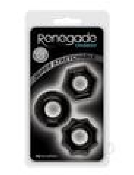 Renegade Chubbies 3pk Black