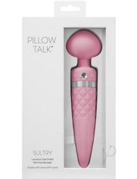 Pillow Talk Sultry Massager Wand Pink