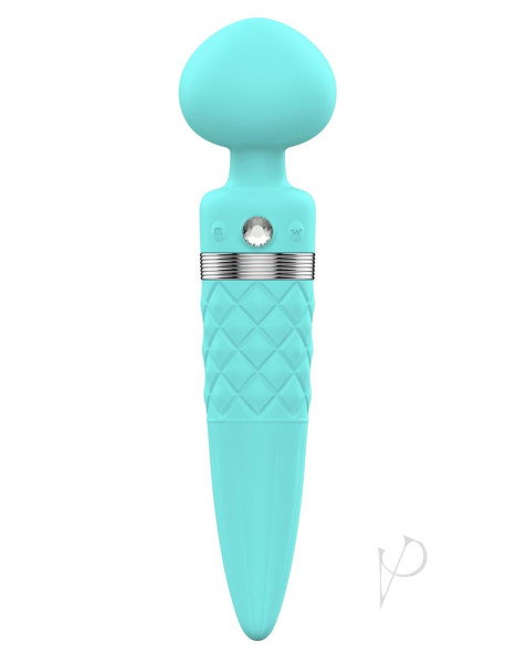 Pillow Talk Sultry Massager Wand Teal