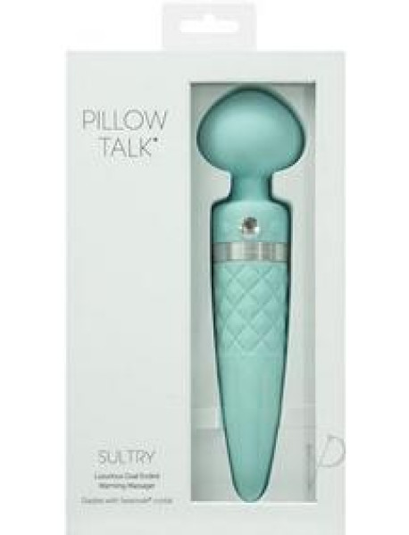 Pillow Talk Sultry Massager Wand Teal