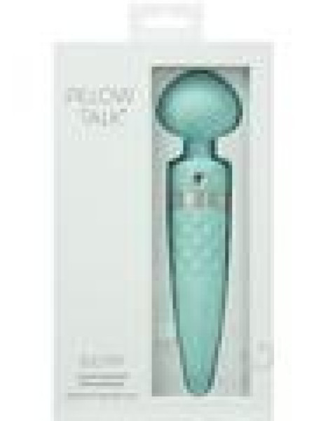Pillow Talk Sultry Massager Wand Teal