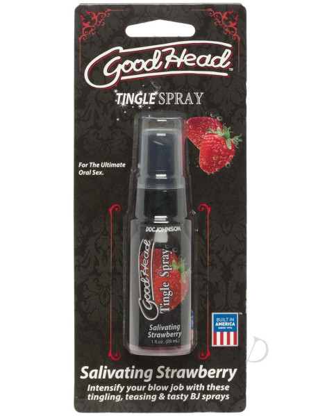 Goodhead Tingle Spray 1oz Strawberry