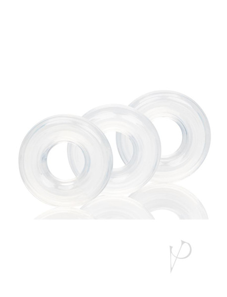 Silicone Stacker Rings 3pc Set