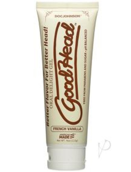 Goodhead Oral Delight Gel Vanilla 4oz