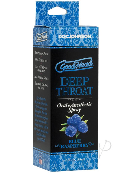 Goodhead Throat Spray Blue Raspberry 2oz
