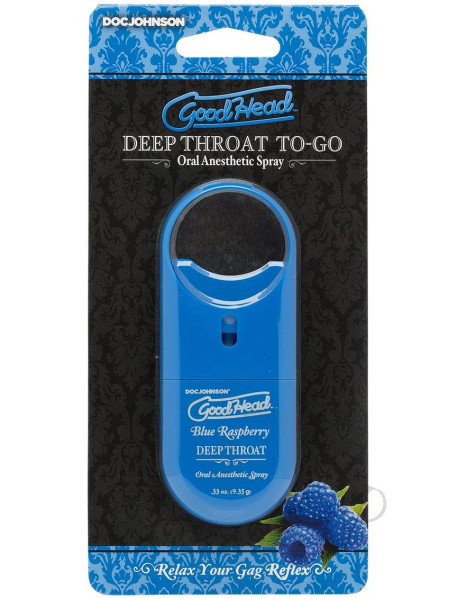 Goodhead Deep Throat To Go Blue Raspberr