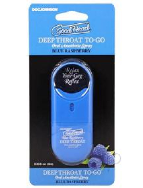 Goodhead Deep Throat To Go Blue Raspberr