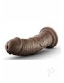 Dr Skin Cock W/suction 8 Chocolate