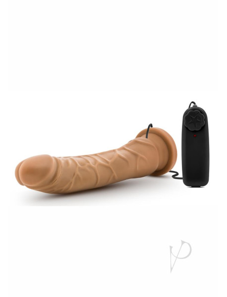 Dr Skin Vibe 8.5 Cock W/suction Mocha