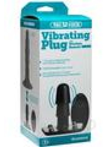 Vac U Lock Vibrating Plug W/remote