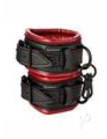 Saffron Cuffs Black/red