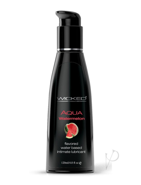 Wicked Aqua Watermelon Lube 4oz
