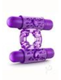Pwm Double Play Cock Ring Purple
