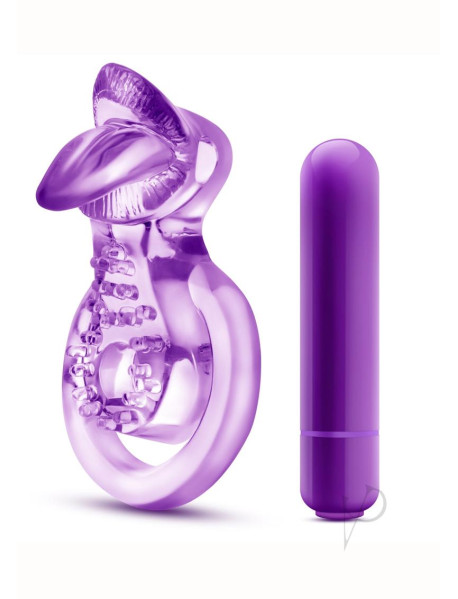 Pwm Lick It Cock Ring Purple Pwm Lick It Cock Ring Purple