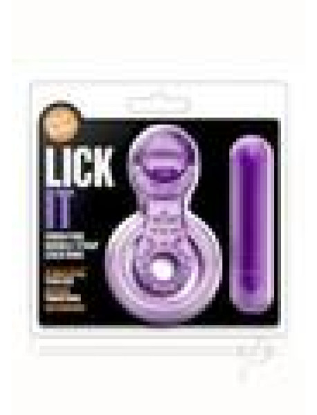 Pwm Lick It Cock Ring Purple Pwm Lick It Cock Ring Purple