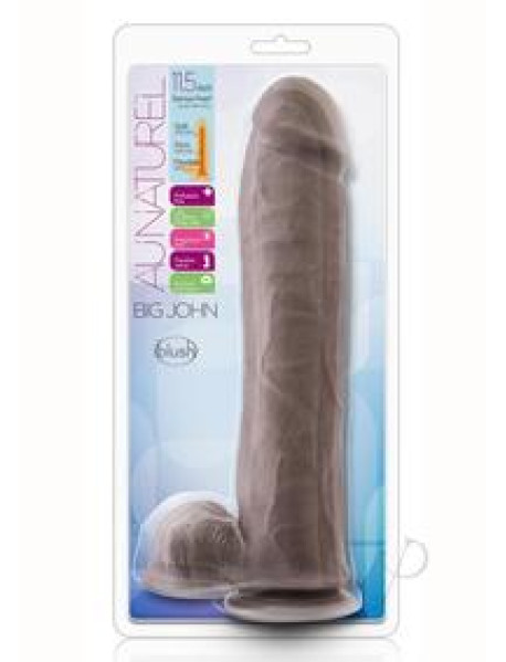 Au Naturel Big John Dual Dense 11.5 Choc Au Naturel Big John Dual Dense 11.5 Choc
