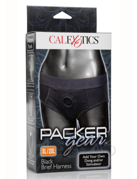 Packer Gear Black Brief Harness Xl/2xl