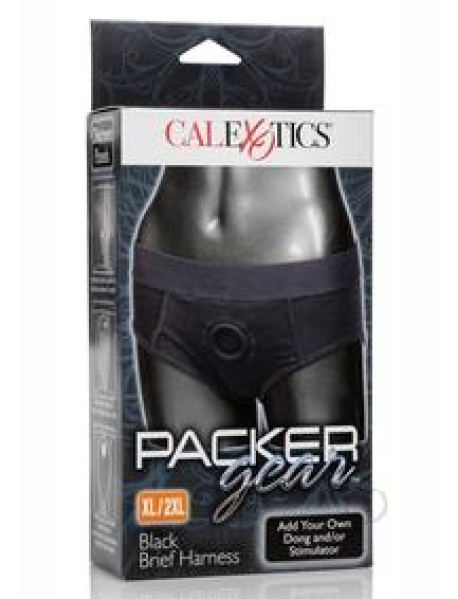 Packer Gear Black Brief Harness Xl/2xl