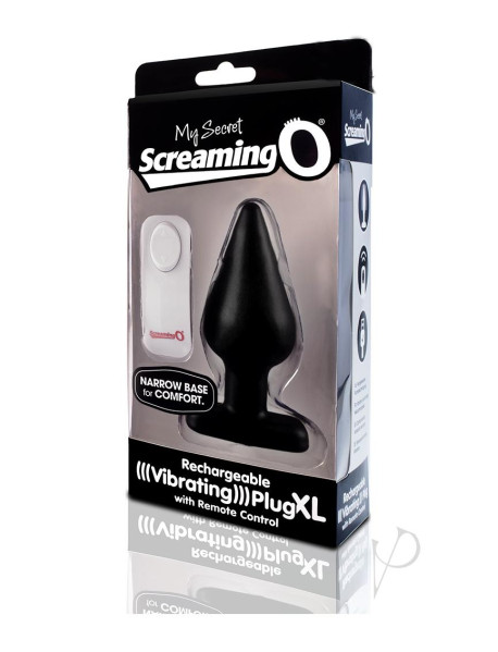 My Secret Remote Vibe Xl Plug Blk-indivi