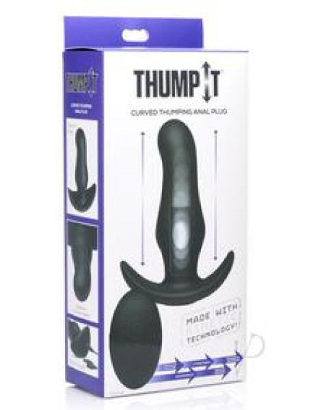 Thump It Curved Silic Butt Plug(spec)