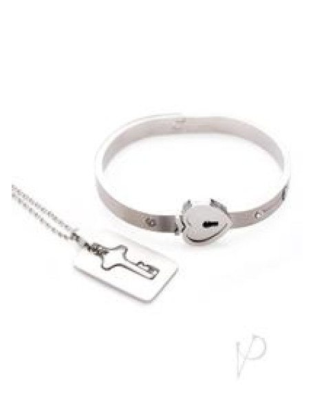 Ms Cuffed Locking Bracelet W/ Neck Key
