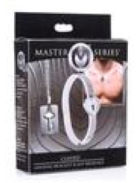 Ms Cuffed Locking Bracelet W/ Neck Key