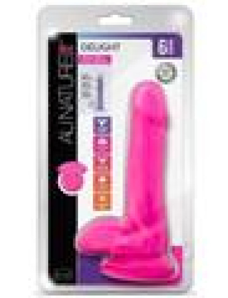 Au Naturel Bold Delight Dildo 6 Pink Au Naturel Bold Delight Dildo 6 Pink