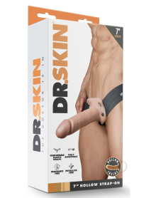 Dr Skin Hollow Strapon 7 Vanilla