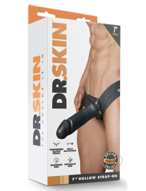 Dr Skin Hollow Strapon 7 Black