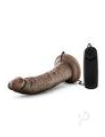 Dr Skin Dr Dave Vibe Cock W/suction Choc