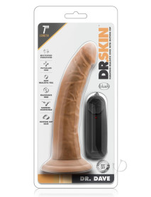Dr Skin Dr Dave Vibe Cock W/suction Moch