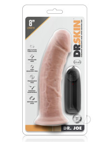 Dr Skin Dr Joe Vibe Cock W/suction Vanil