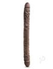 Dr Skin Double Dildo 18 Chocolate