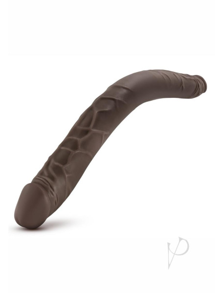 Dr Skin Double Dildo 16 Chocolate