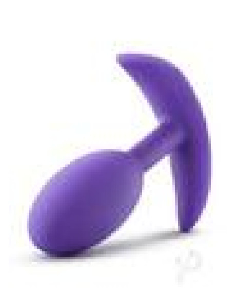 Luxe Wearable Vibra Slim Plug Med Purp