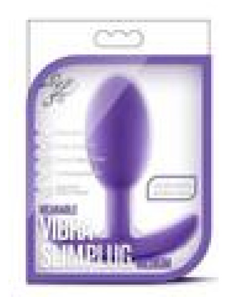 Luxe Wearable Vibra Slim Plug Med Purp