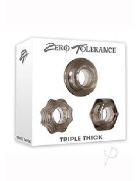 Triple Thick Cock Ring Set