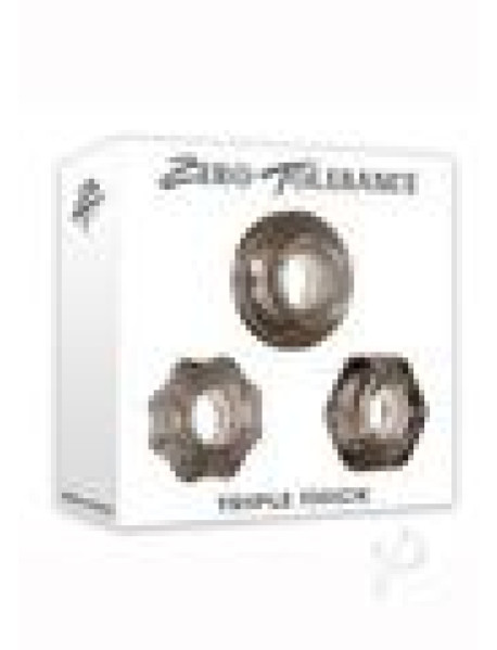 Triple Thick Cock Ring Set