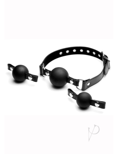 Strict Interchangeable Ball Gag Set