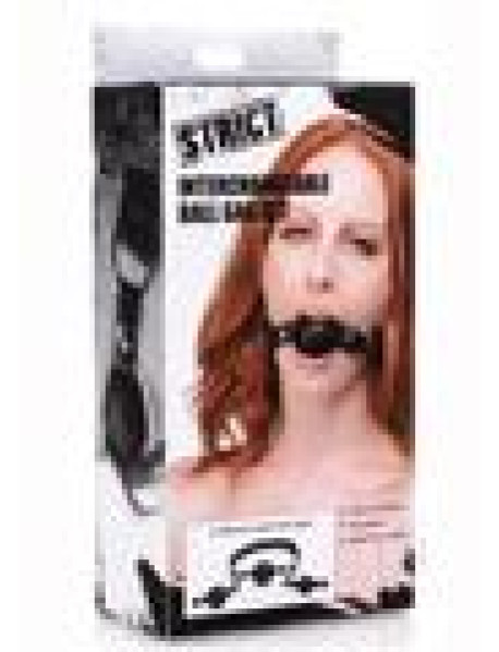 Strict Interchangeable Ball Gag Set