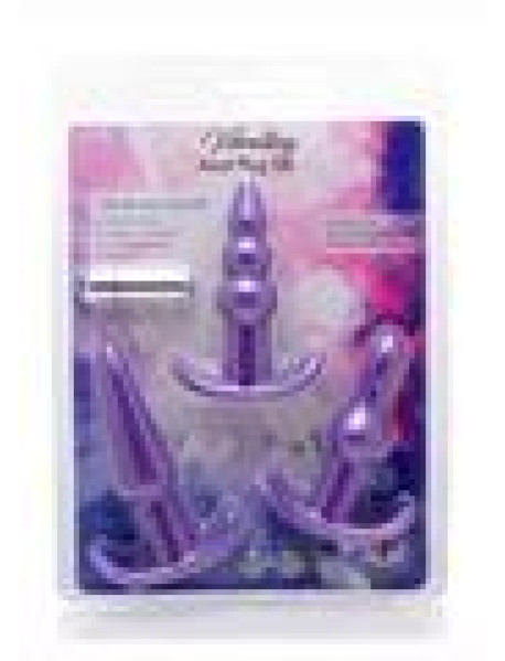Trinity V 3pc Vib Anl Plg Set Purp(spec) Trinity V 3pc Vib Anl Plg Set Purp(spec)