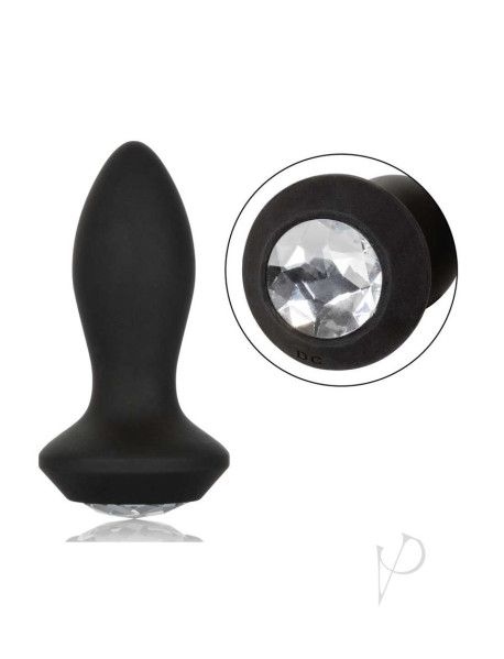 Power Gem Vibe Petite Crystal Probe Blk