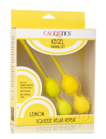 Kegel Training Set Lemon