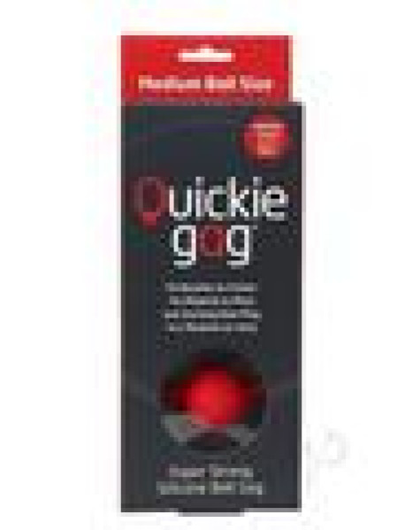 Quickie Ball Gag Medium Red