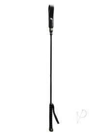 Rouge Long Riding Crop Slim Tip 24 Blk
