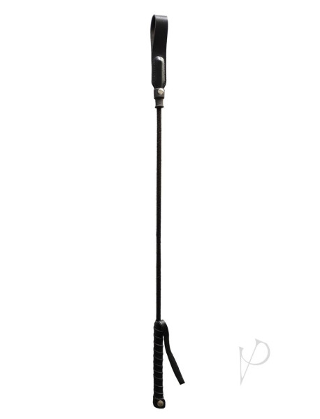 Rouge Long Riding Crop Slim Tip 24 Blk