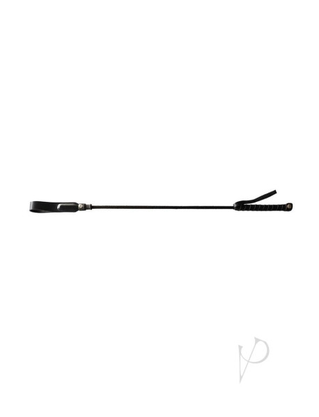 Rouge Long Riding Crop Slim Tip 24 Blk Rouge Long Riding Crop Slim Tip 24 Blk