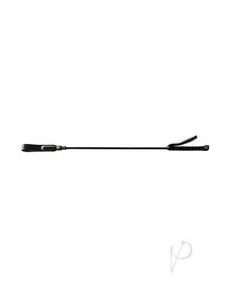 Rouge Long Riding Crop Slim Tip 24 Blk Rouge Long Riding Crop Slim Tip 24 Blk